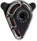 Jet Air Cleaner Kit Black / Contrast Cut™ / Silver For Harley Davidson XL 1200 C 1998-2020
