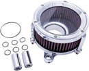 Assault Charge High-Flow Air Cleaner Chrome For Harley Davidson FLD 1690 2012-2013