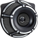 Inverted Series Air Cleaner Kit Anodized / Black For Harley Davidson FLFB 1750 ABS