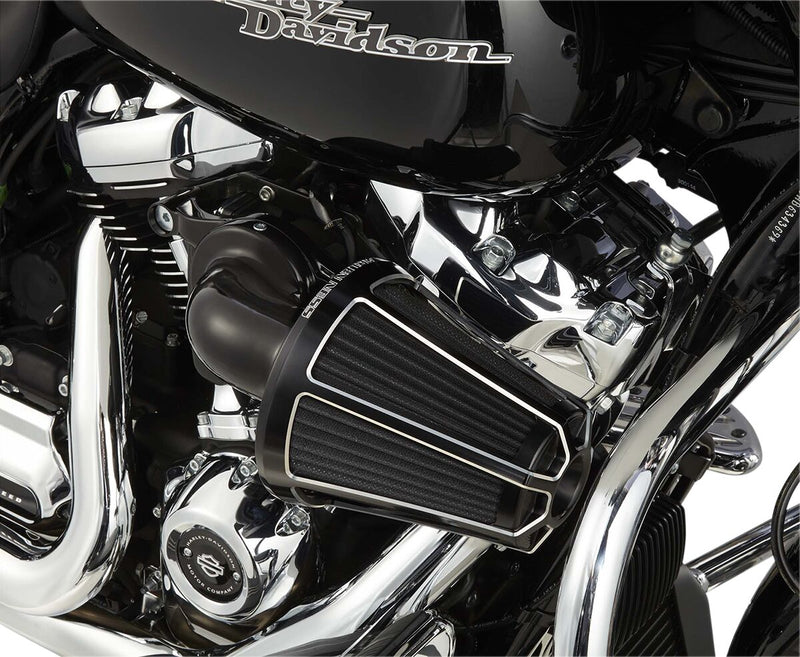 Monster Sucker® Air Cleaner Kit Black For Harley Davidson FLFB 1750 ABS