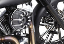 Inverted Series Air Cleaner Kit Black / Machined For Harley Davidson FLDE 1750 ABS
