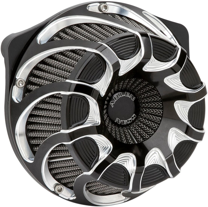 Inverted Series Air Cleaner Kit Anodized / Black For Harley Davidson FLHR 1690