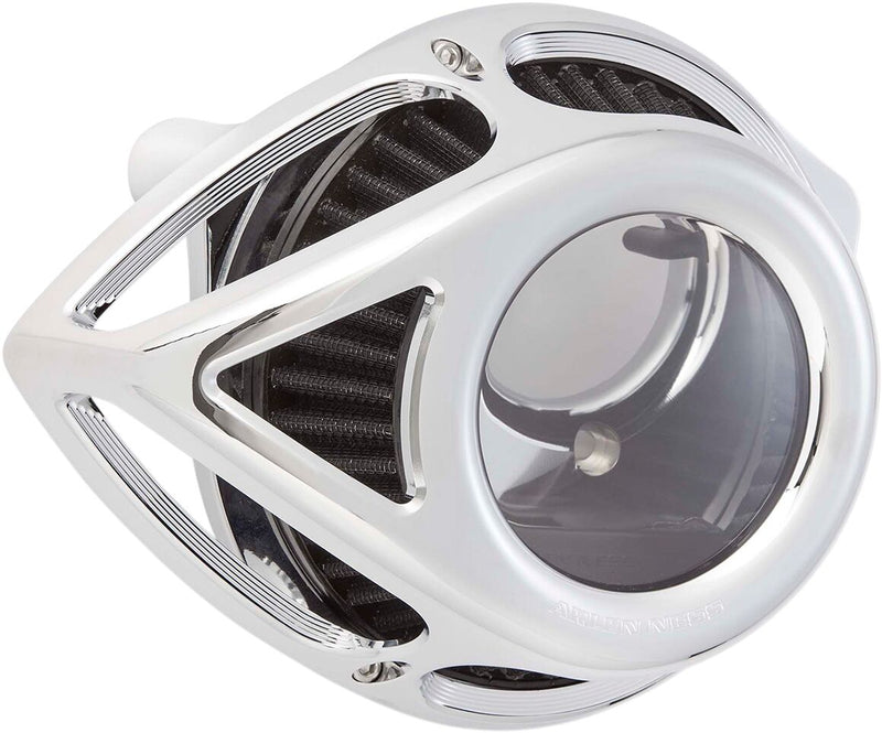 Clear Tear Air Cleaner Kit Chrome For Harley Davidson FLDE 1750 ABS