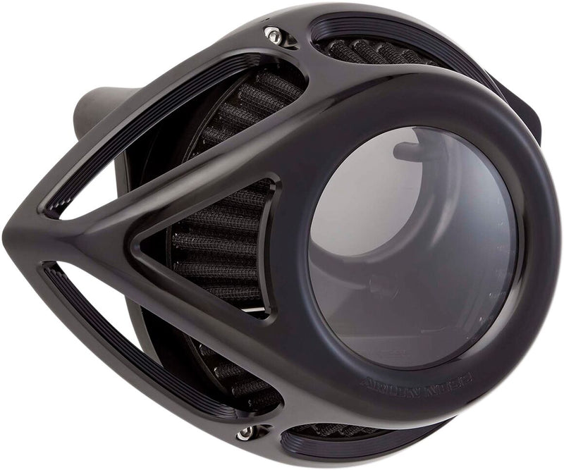 Clear Tear Air Cleaner Kit Black For Harley Davidson XL 1200 C