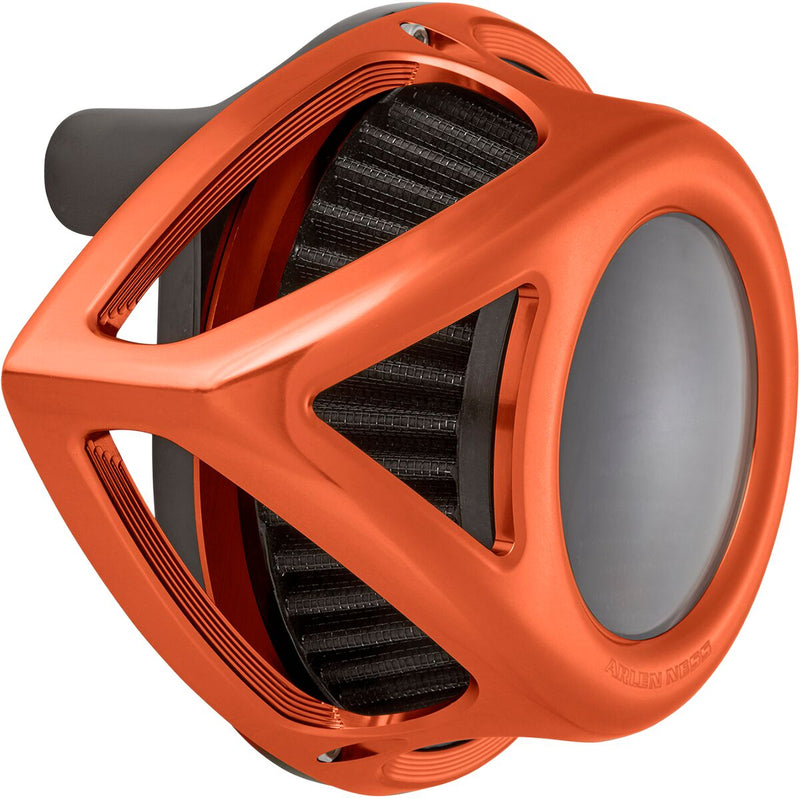 Clear Tear Air Cleaner Kit Orange For Harley Davidson FLHR 1584