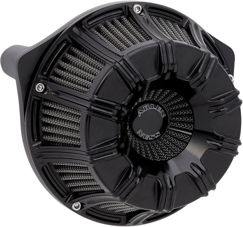 Inverted Series Air Cleaner Kit Anodized / Black For Harley Davidson FLHRC 1584