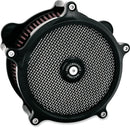 Super Gas Air Cleaner Kit Black For Harley Davidson FLHR 1584 2008-2011
