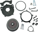 Super Gas Air Cleaner Kit Black For Harley Davidson FLHR 1584 2008-2011
