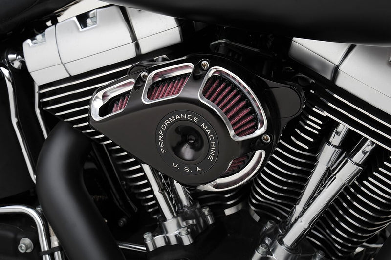 Jet Air Cleaner Kit Contrast Cut™ / Silver For Harley Davidson FLDE 1750 ABS 2018-2020