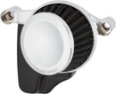 Mini 22° Air Cleaner Kit Chrome For Harley Davidson FLD 1690