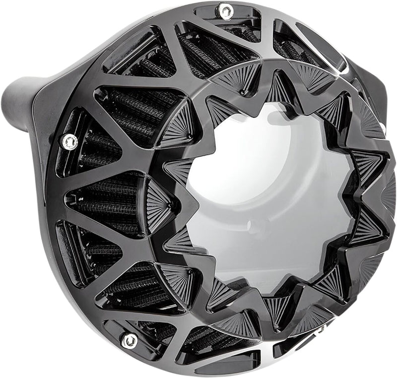 Crossfire Air Cleaner Black For Harley Davidson FLDE 1750 ABS