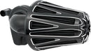 Monster Sucker Air Cleaner Black / Machined For Harley Davidson FLHR 1584