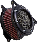 VO2 Cage Fighter Air Intake Kit Brushed Stainless / Silver For Harley Davidson FLHX 1923 ABS