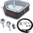 Boom Box Air Cleaner Kit Clear / Silver For Harley Davidson FLDE 1750 ABS 2018-2020