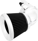 Velocity 90° Air Cleaner Kit Indian Black / Chrome