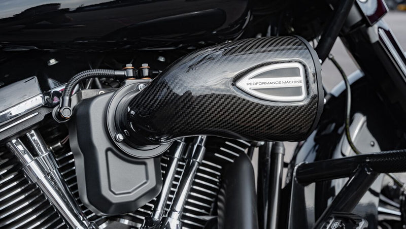 C4 Series Carbon Fiber Air Cleaner Kit Black Ops™ / Carbon Fiber For Harley Davidson FLHR 1584 2008-2011