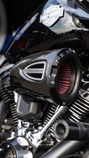 C4 Series Carbon Fiber Air Cleaner Kit Black Ops™ / Carbon Fiber For Harley Davidson FLFBS 1923 ABS 2025-2025