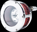 BA Air Cleaner Kit Chrome / Clear / Red | 10103316