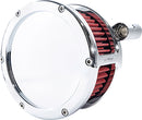 BA Air Cleaner Kit Chrome / Red | 10103319