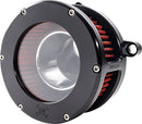BA Air Cleaner Kit Black / Clear / Red | 10103322