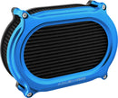Stage 2 Oval Air Cleaner Kit Blue For Harley Davidson FLD 1690 2012-2013