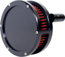 Slim BA Air Cleaner Kit Black / Red For Harley Davidson FLHR 1340 1994-1998