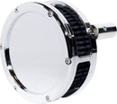Slim BA Air Cleaner Kit Black / Chrome For Harley Davidson FLHR 1340 1994-1998