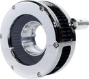 Slim BA Air Cleaner Kit Black / Chrome / Clear For Harley Davidson FLHR 1340 1994-1998