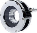 Slim BA Air Cleaner Kit Black / Chrome / Clear For Harley Davidson FLD 1690 2012-2013