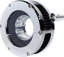 Slim BA Air Cleaner Kit Black / Chrome / Clear For Harley Davidson FLHR 1584 2008-2011
