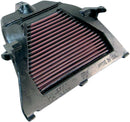 OE Replacement High-Flow Air Filter Black / Red For Honda CBR 600 RR 2003-2006