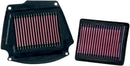 OE Replacement High-Flow Air Filter Black / Red For Yamaha XV 1700 2003-2005