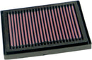 OE Replacement High-Flow Air Filter Black / Red For Aprilia RSV 1000 R 2004-2009