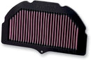 OE Replacement High-Flow Air Filter Black / Red For Suzuki GSX-R 1000 2005-2008