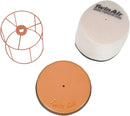 Powerflow Air Filter Kit Orange / White For Suzuki LT-A 450 AXI 4X4