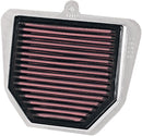 OE Replacement High-Flow Air Filter Black / Red / Silver For Yamaha FZ1 1000 N 2006-2014