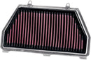 OE Replacement High-Flow Air Filter Black / Red For Honda CBR 600 RR 2007-2024