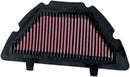 OE Replacement High-Flow Air Filter Black / Red For Yamaha YZF-R1 1000 2007-2008