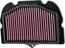 OE Replacement High-Flow Air Filter Black / Red For Suzuki GSX 1300 R 2008-2012