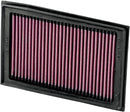 OE Replacement High-Flow Air Filter Black / Red For Kawasaki EX 250 R 2008-2012
