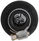 Crankcase Vent Filter Chrome / Red