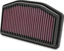 OE Replacement High-Flow Air Filter Black / Red For Yamaha YZF-R1 1000 2009-2014