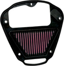 OE Replacement High-Flow Air Filter Black / Red For Kawasaki VN 2000 2004-2012