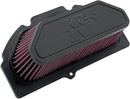 OE Replacement High-Flow Air Filter Black / Red For Suzuki GSX-R 1000 2009-2016