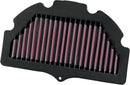 Sportbike Race-Spec High-Flow Air Filter Black / Red For Suzuki GSX-R 600 2006-2010