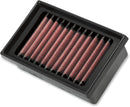 OE Replacement High-Flow Air Filter Black / Red For BMW F 650 CS 2002-2005