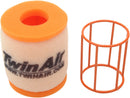 Standard Air Filter With Cage Off-White / Orange For Can AM (BRP) DS 70 2X4