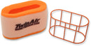 Standard Air Filter With Cage Off-White / Orange For Polaris Big Boss 500 6X6