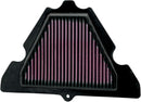 OE Replacement High-Flow Air Filter Black / Red For Kawasaki H2 1000 SX ABS 2020-2025