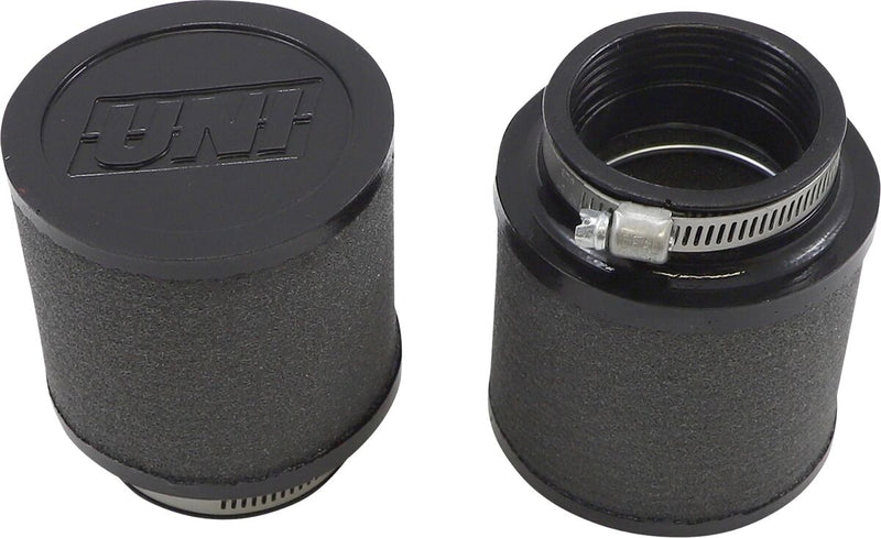 High-Flow Street Bike Air Filters Black- 76.20 MM